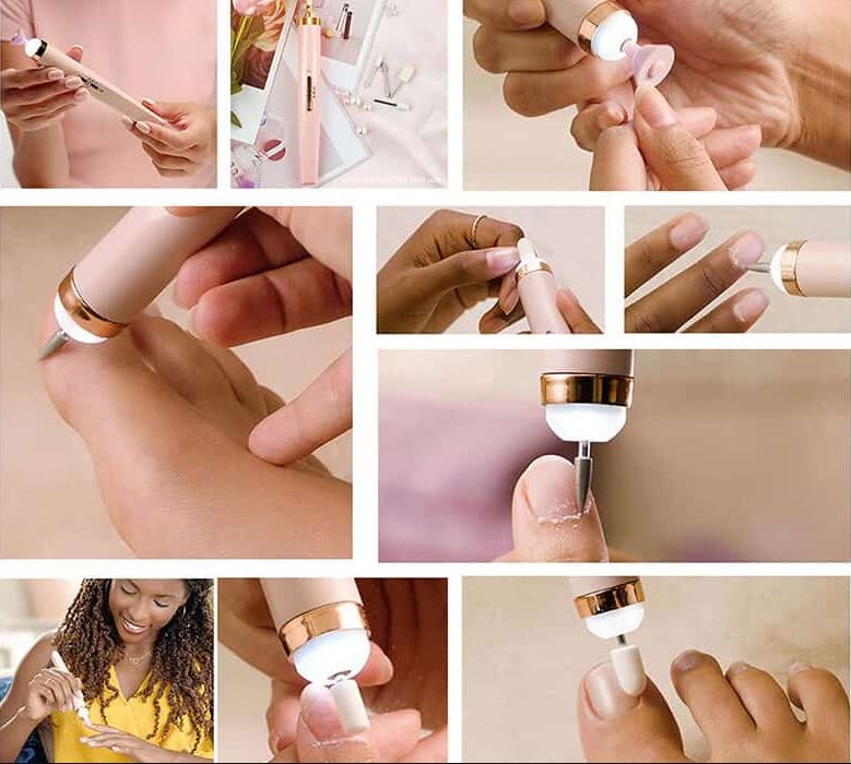 Lima de uñas eléctrica