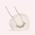 Collar Trébol 4 Corazones acero inoxidable